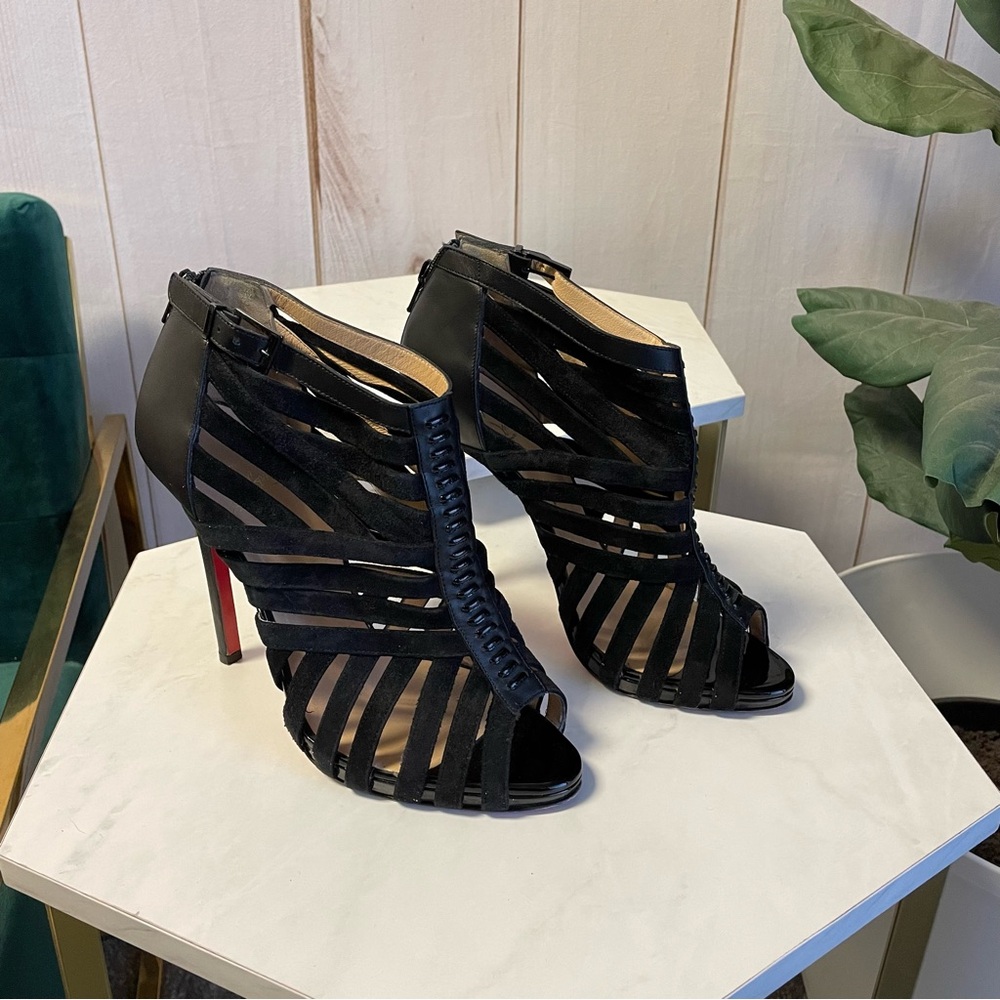 Christian Louboutin Suede Heels